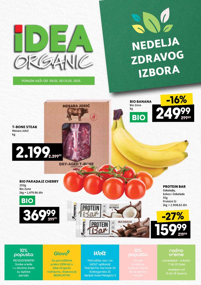 Idea organic - nedelja zdravlja