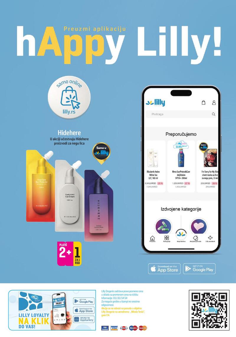 Lilly Drogerie katalog akcija