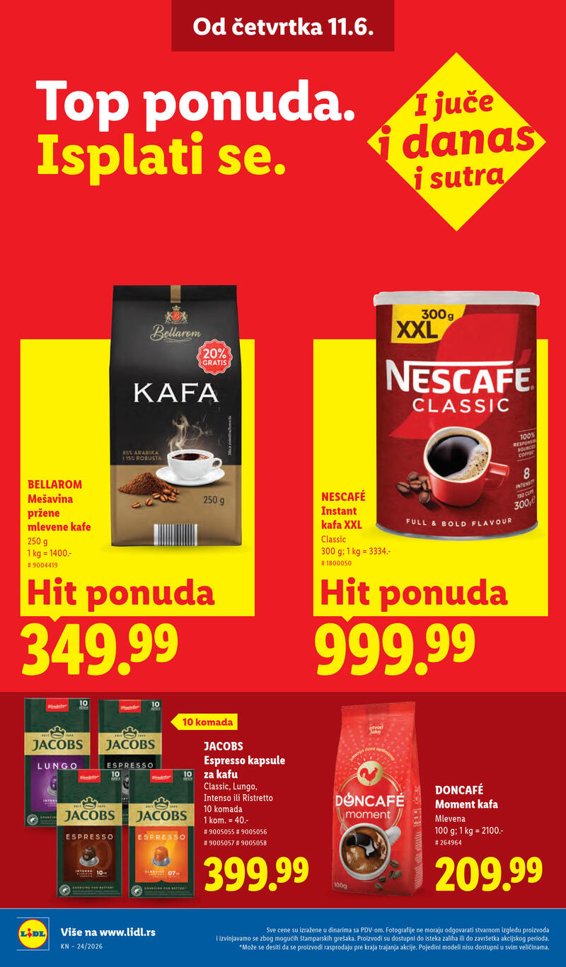 Lidl katalog akcija
