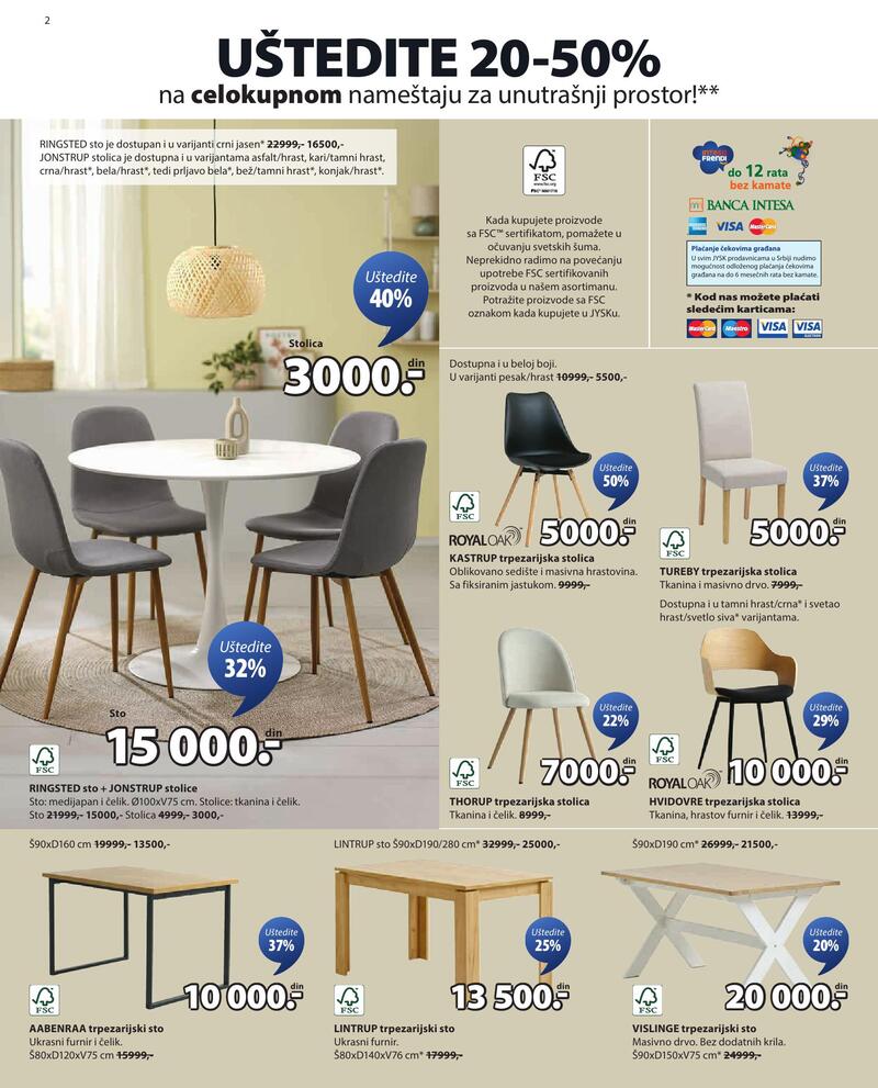 JYSK katalog nameštaj