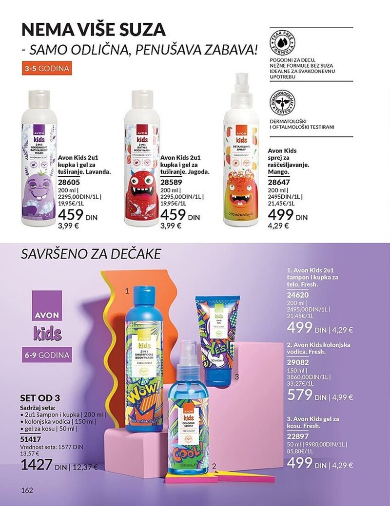 Avon katalog akcija