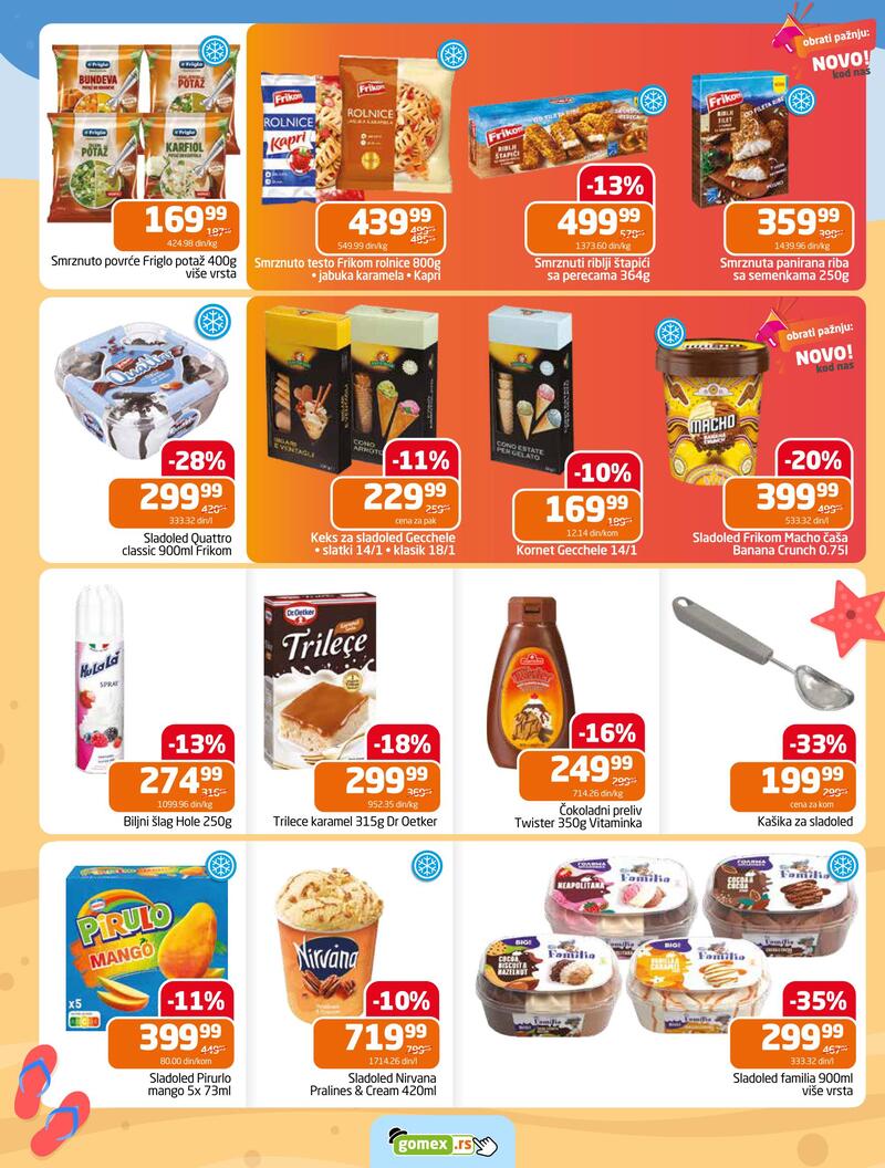 Gomex katalog hrana