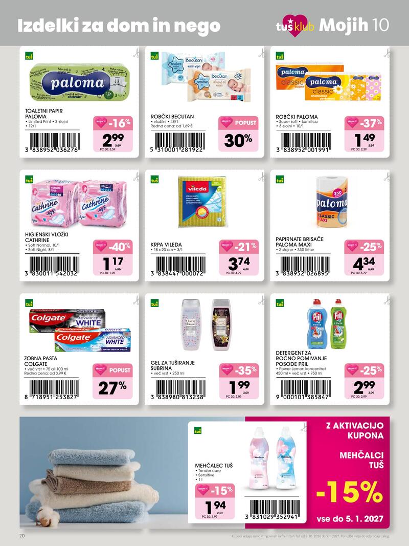 Tuš katalog - Moijh 10