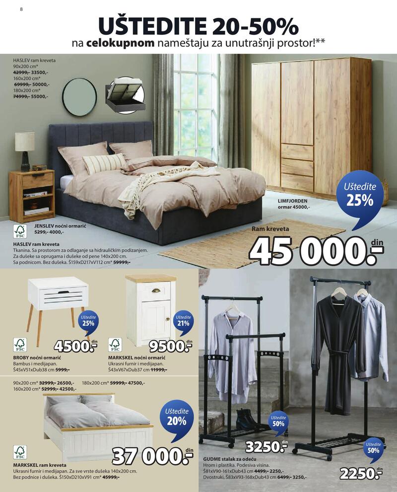 JYSK katalog nameštaj