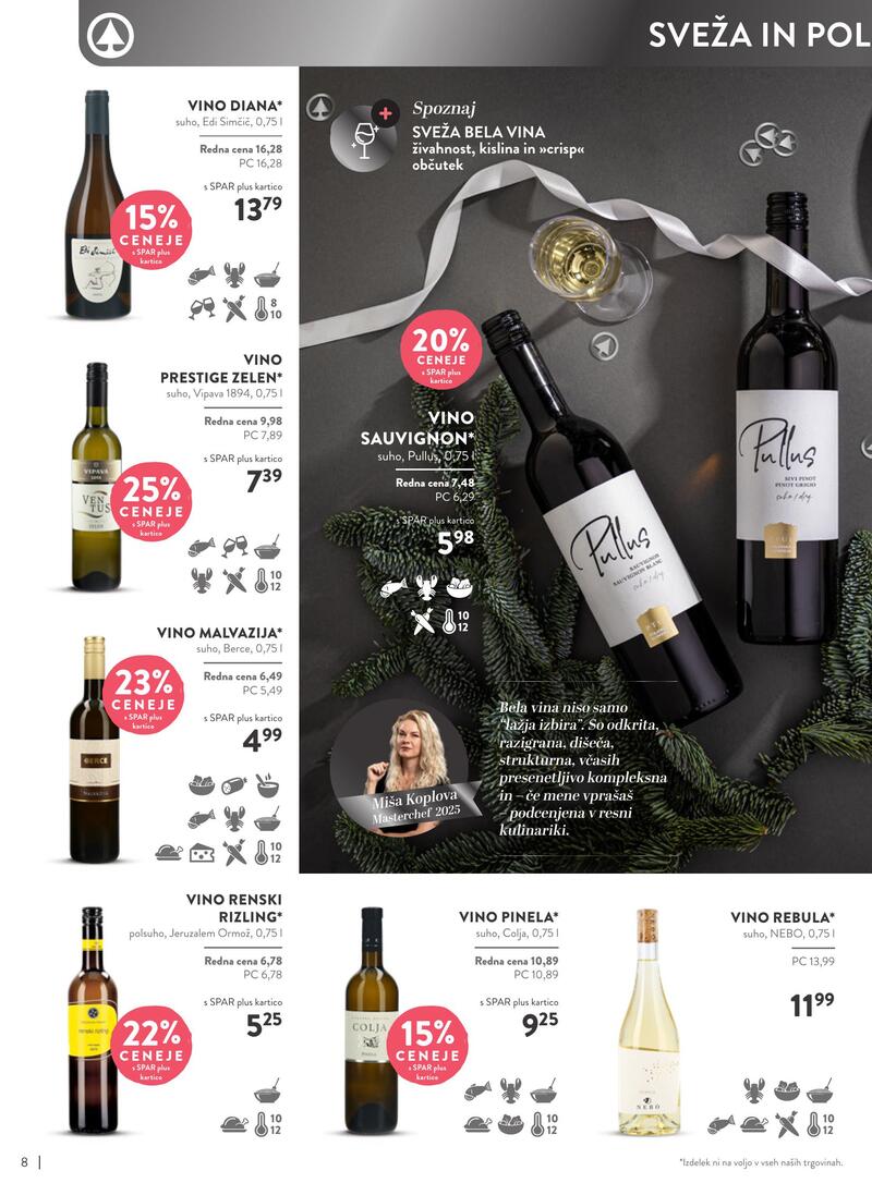 Spar katalog vino