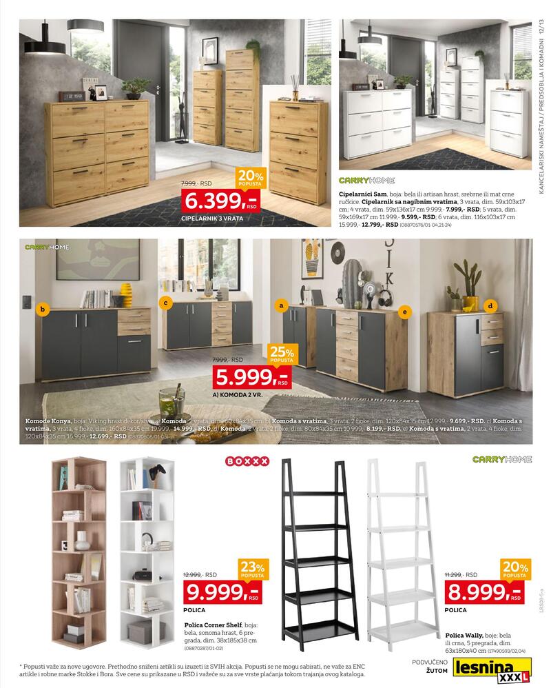 Lesnina XXXL katalog akcija
