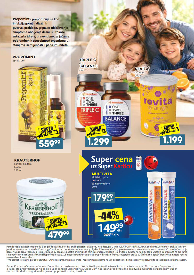 Idea katalog - Neprehrana