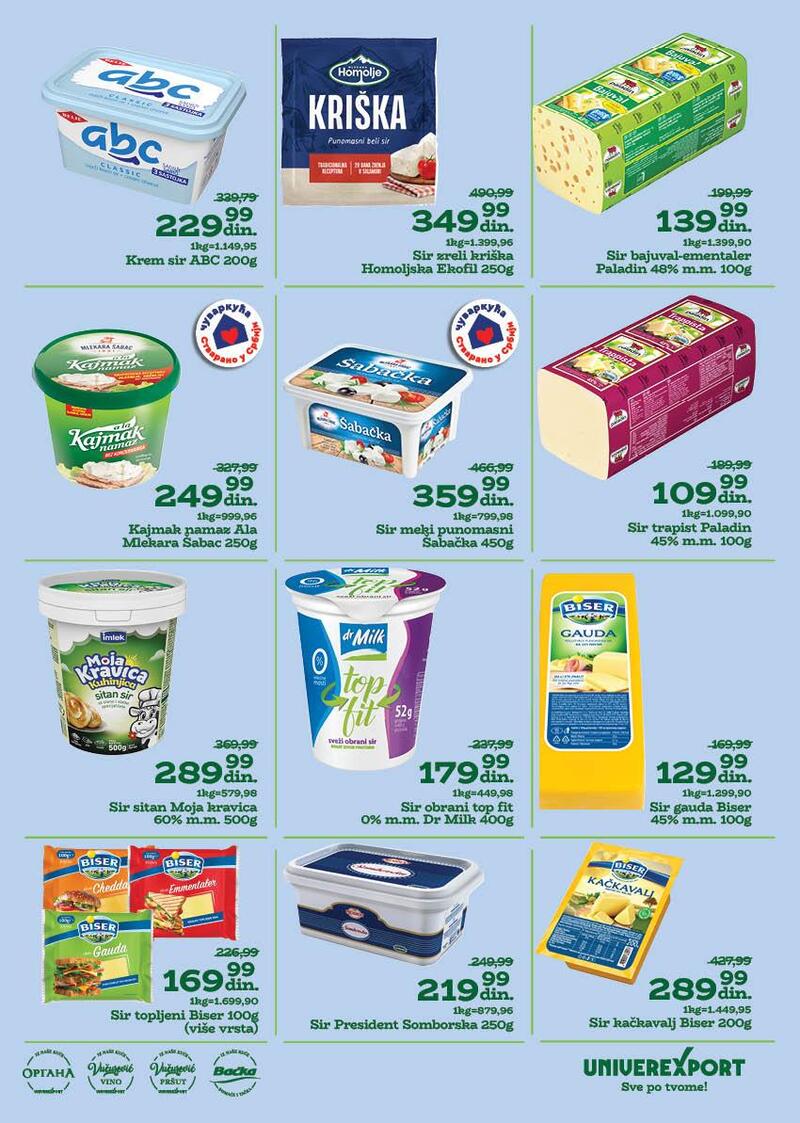 Univerexport akcija