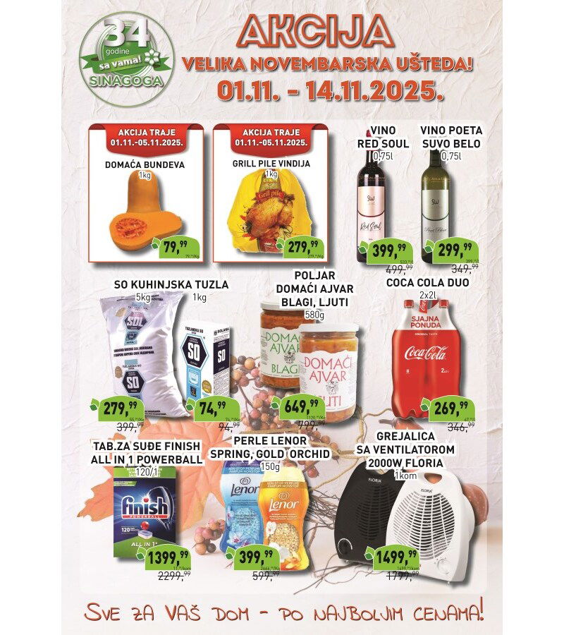 Sinagoga katalog akcija