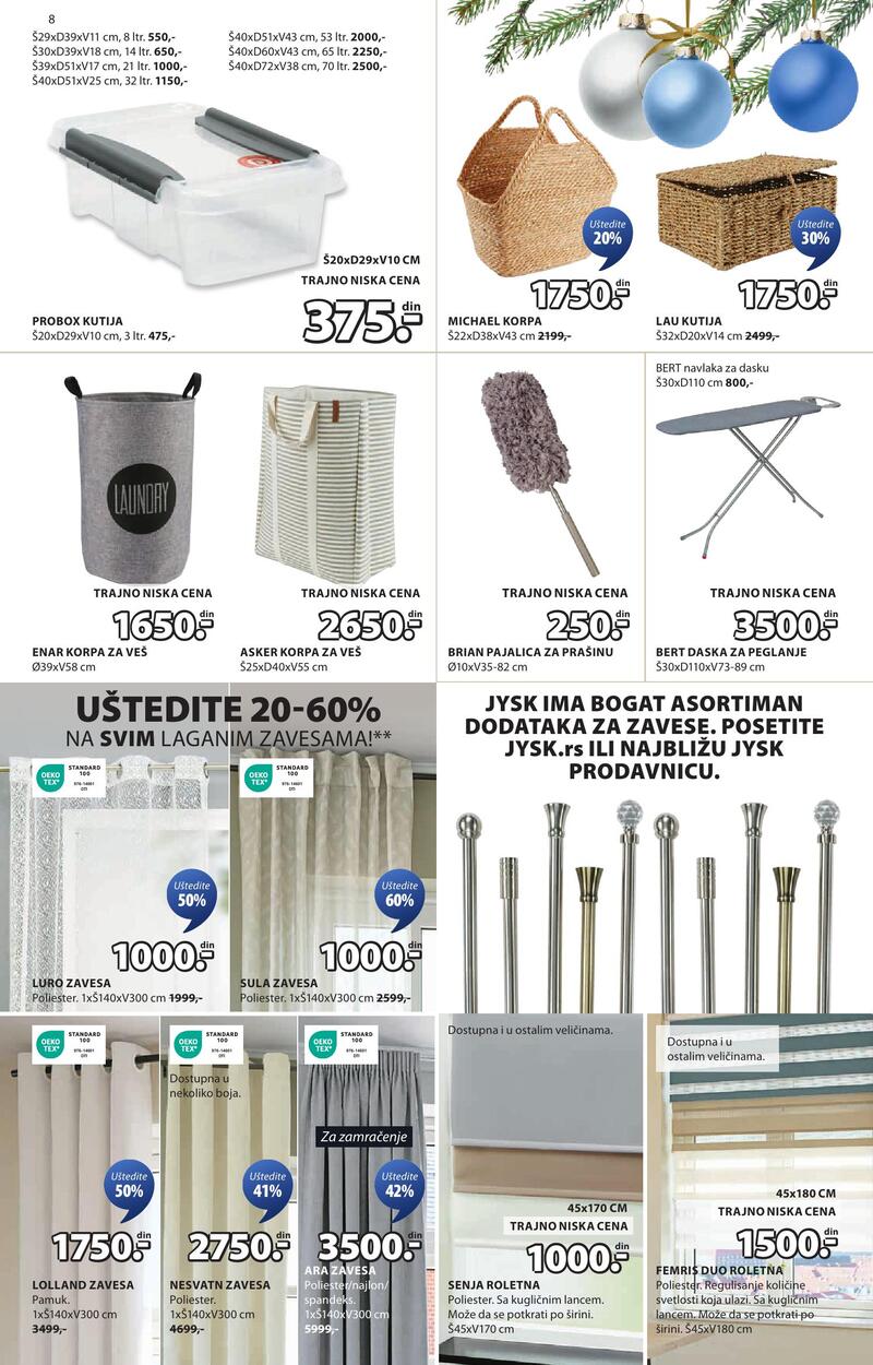 JYSK katalog nameštaj