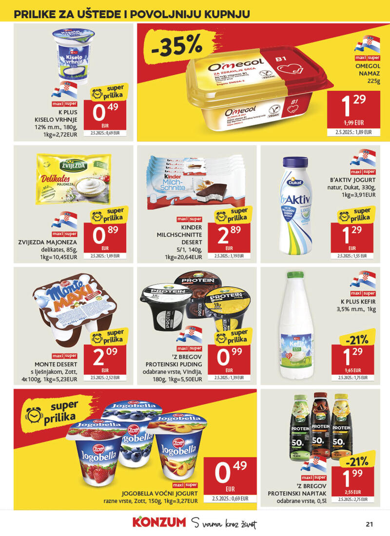 Konzum kataloška akcija