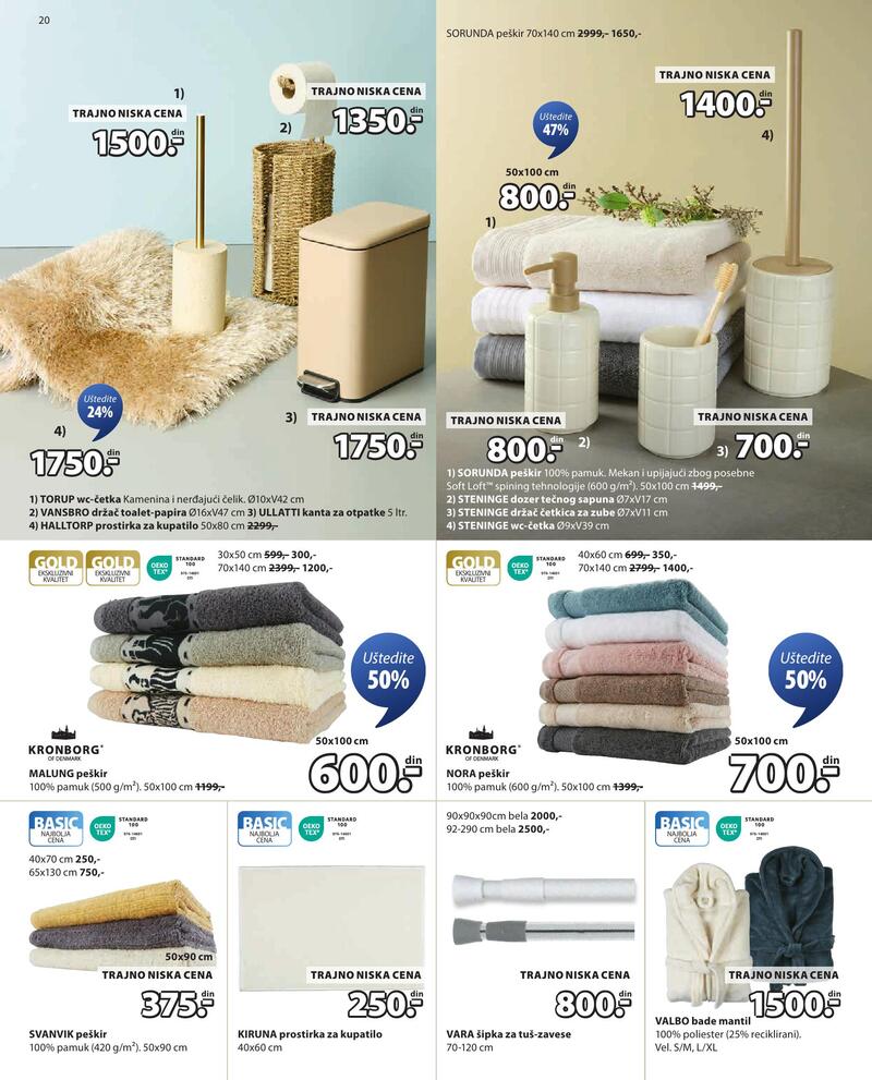 JYSK katalog nameštaj