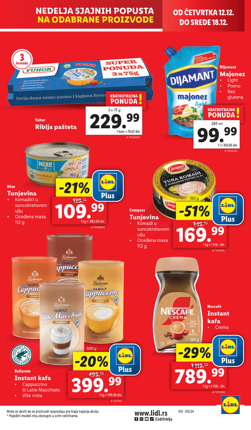 Lidl katalog akcija