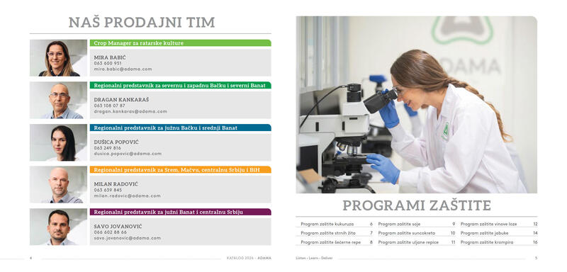 Adama katalog