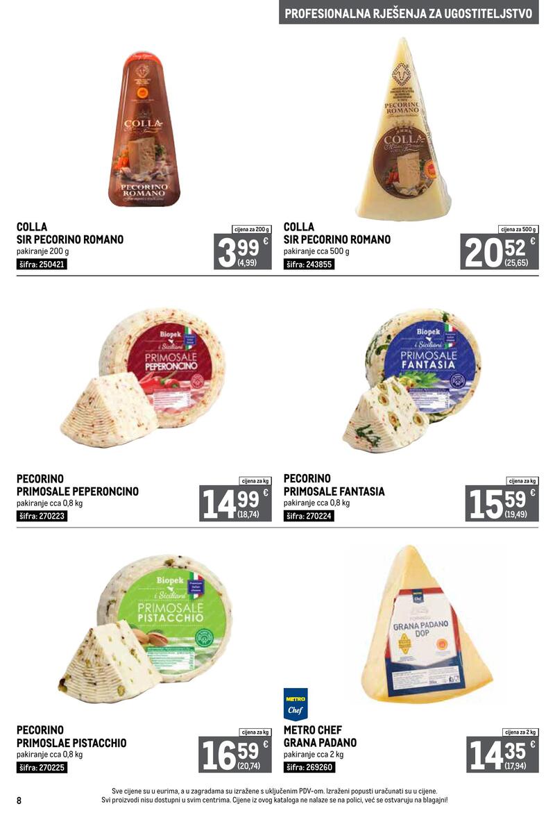 Metro katalog - Profesionalna rješenja za ugostiteljstvo