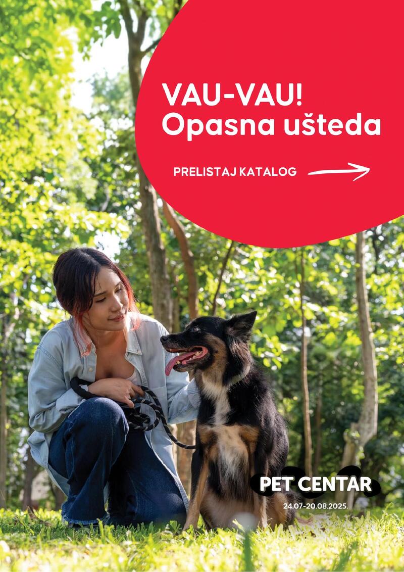 Pet centar akcijski katalog