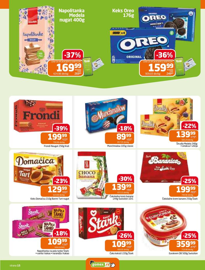 Gomex katalog nedeljna top ponuda