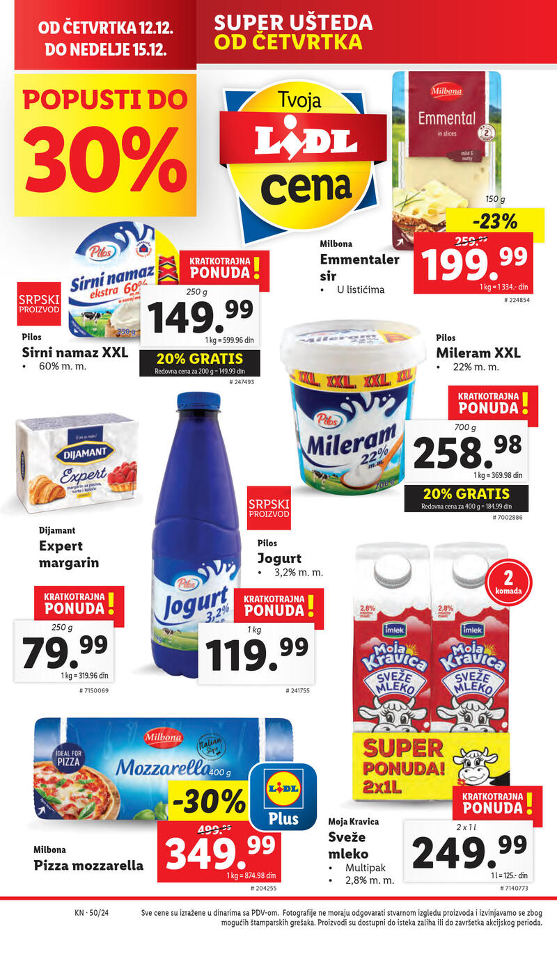 Lidl katalog akcija