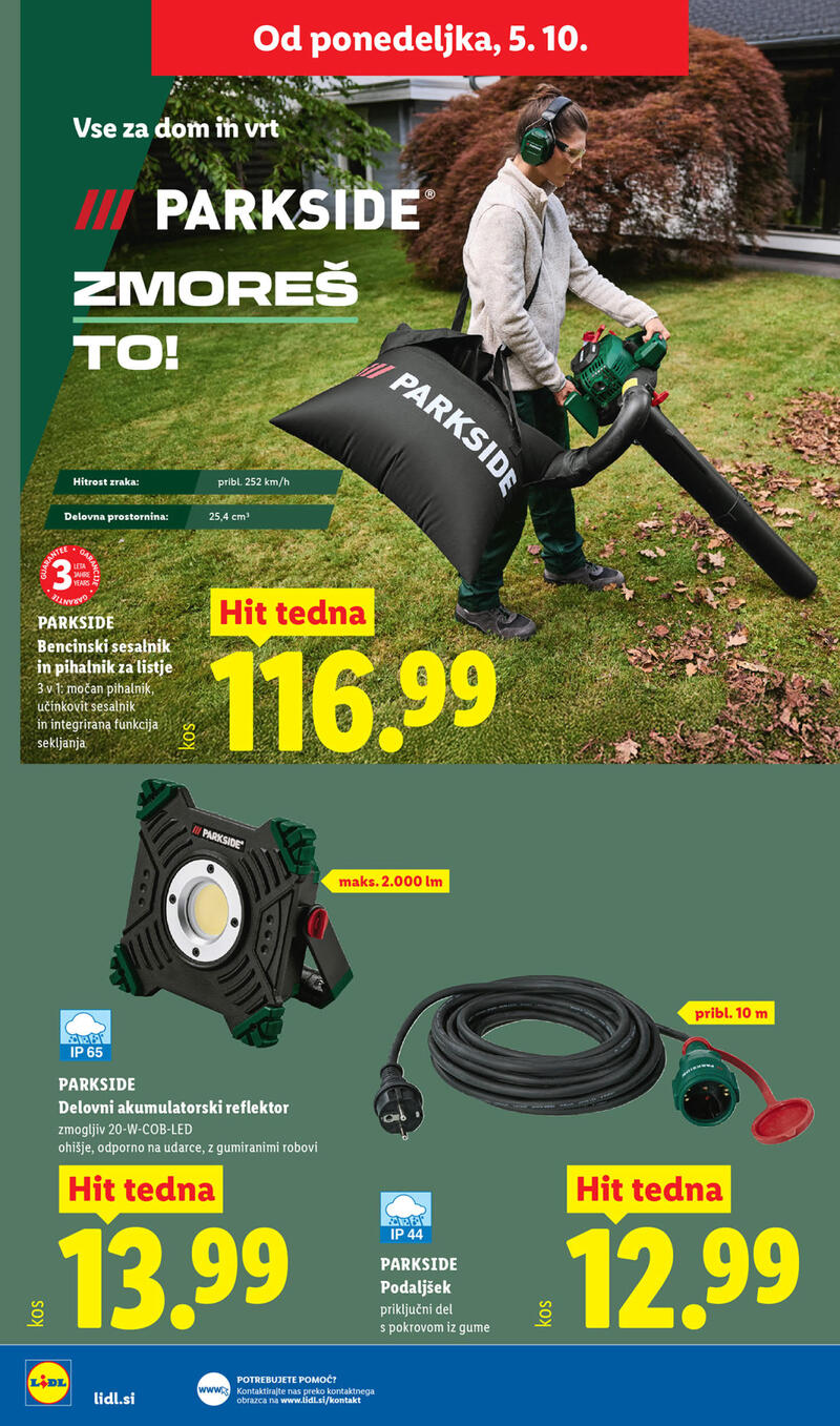 Lidl katalog - Tedenska akcija