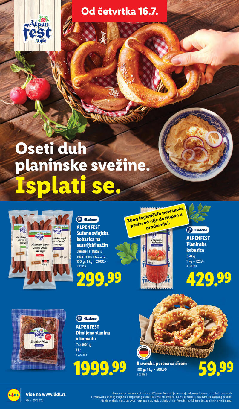 Lidl katalog akcija