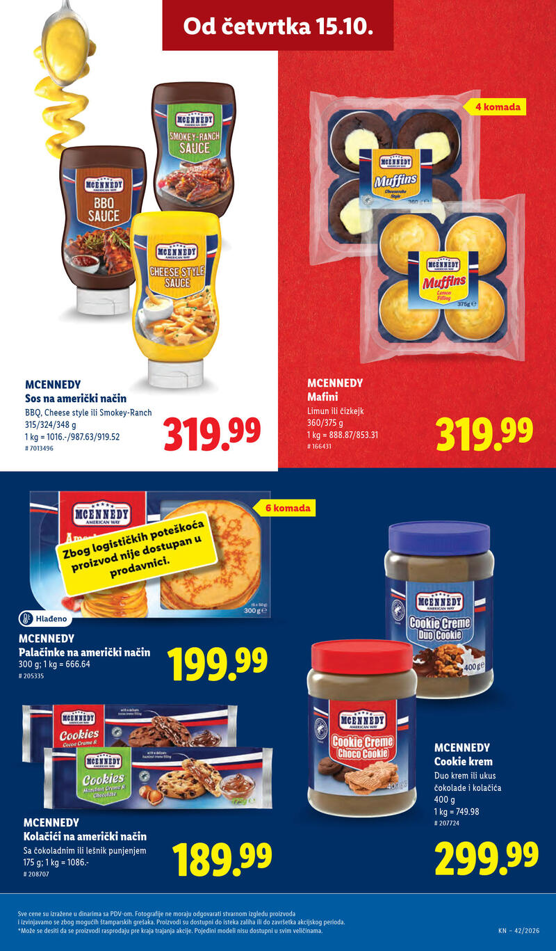 Lidl katalog - Nedeljna akcija