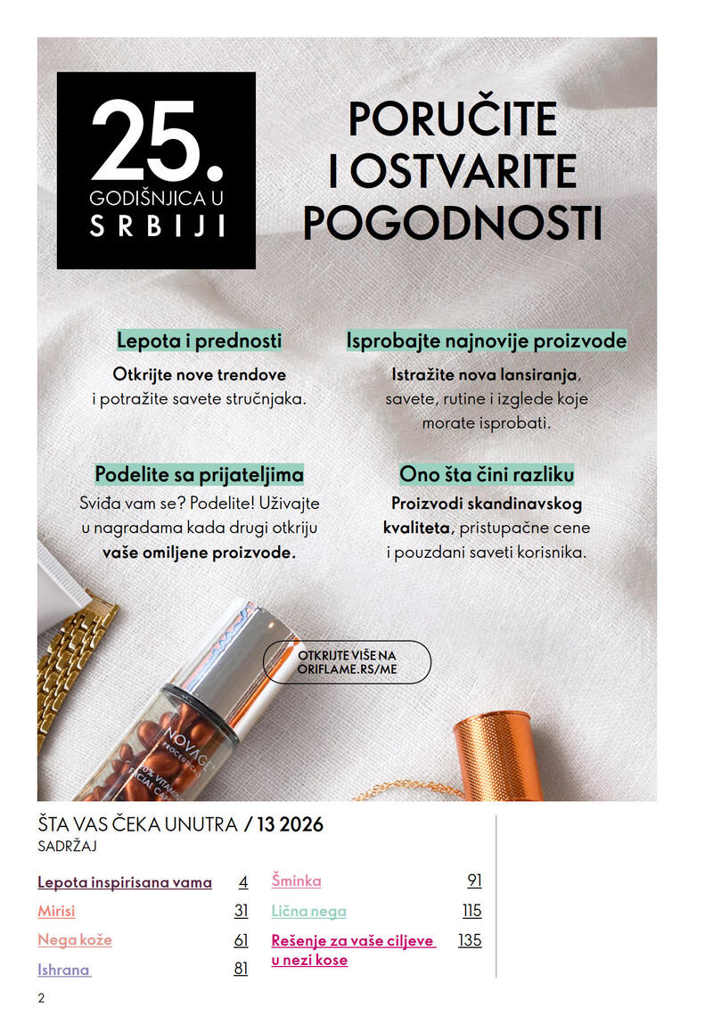 Oriflame katalog akcija