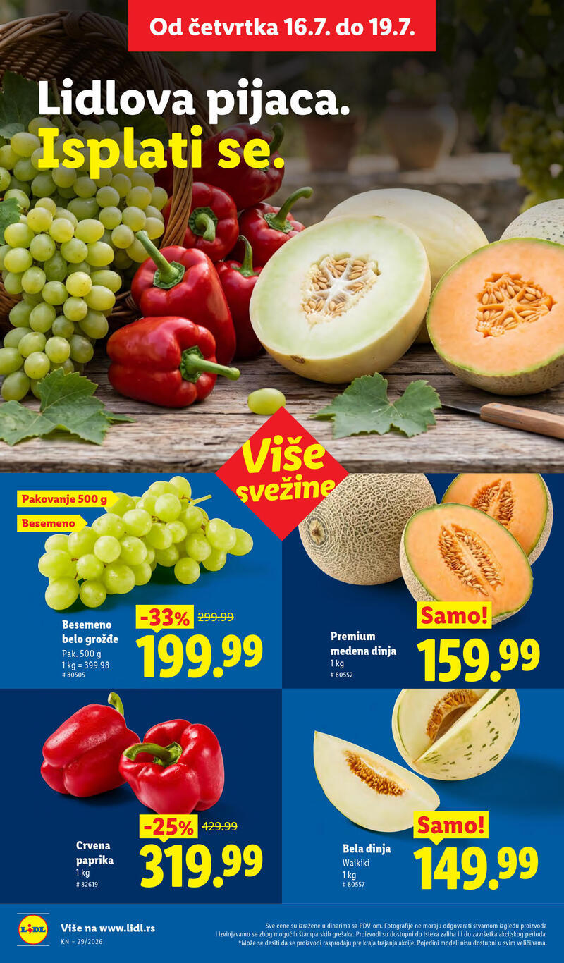 Lidl katalog akcija