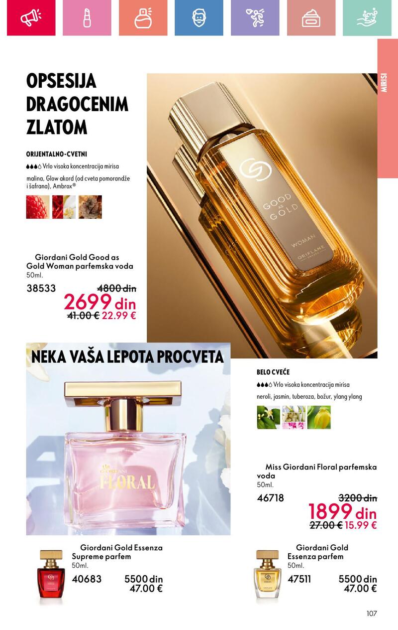 Oriflame katalog akcija