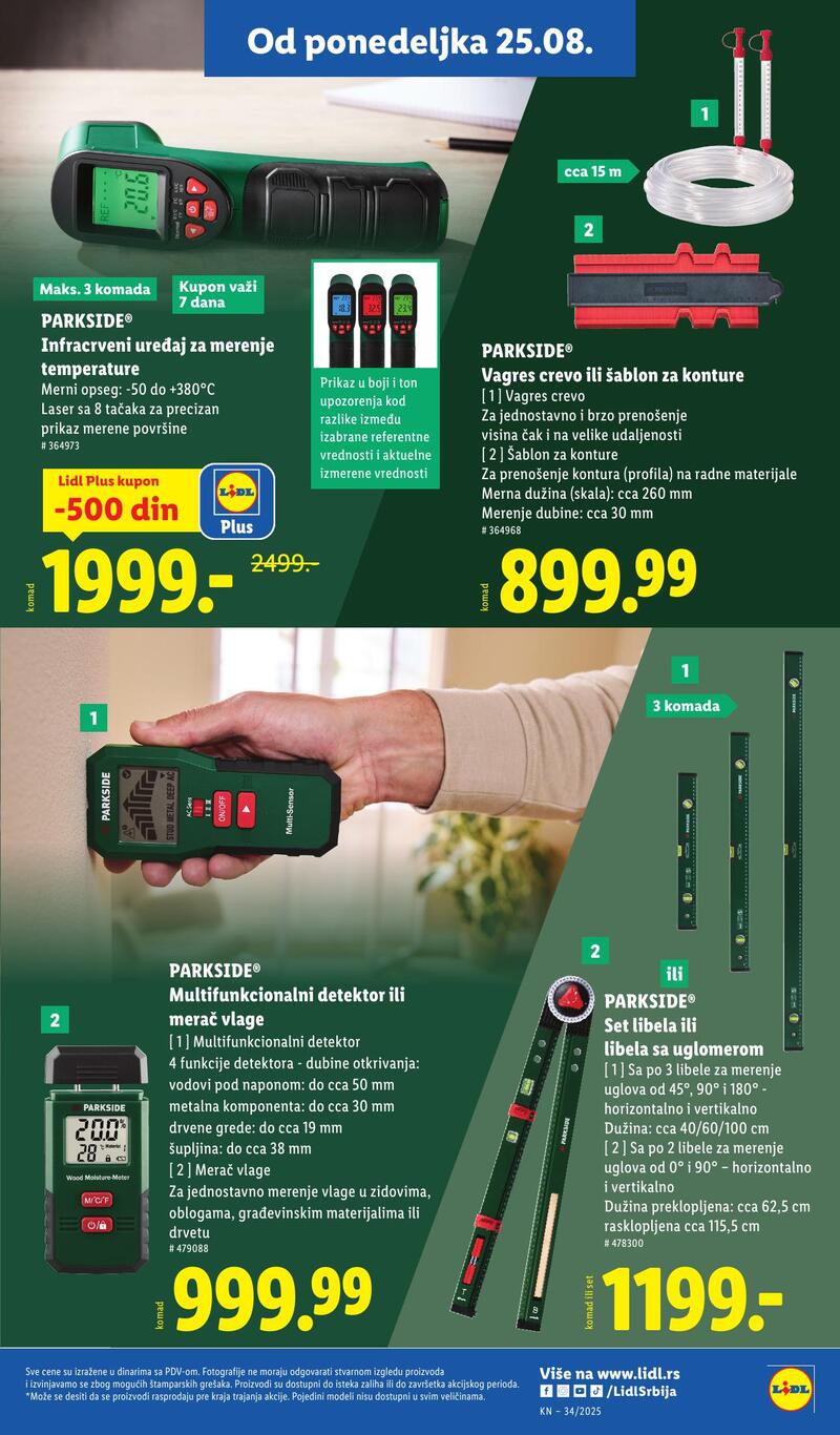 Lidl katalog akcija neprehrana