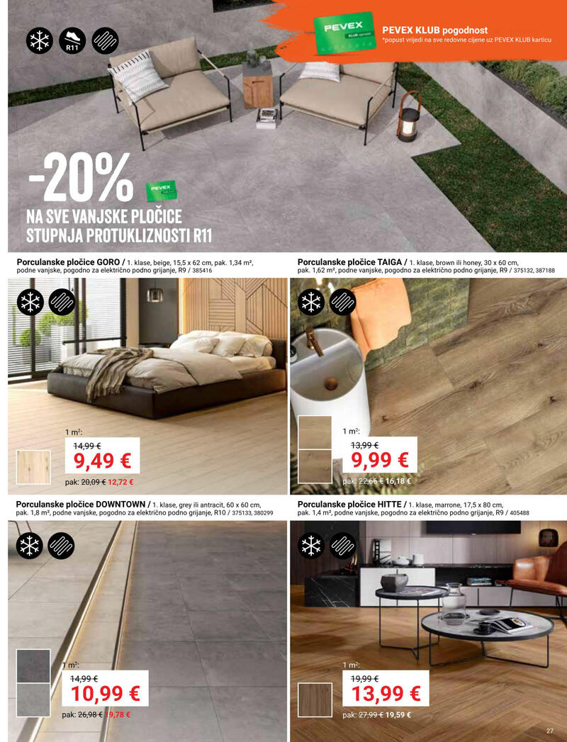 Pevex kataloška akcija