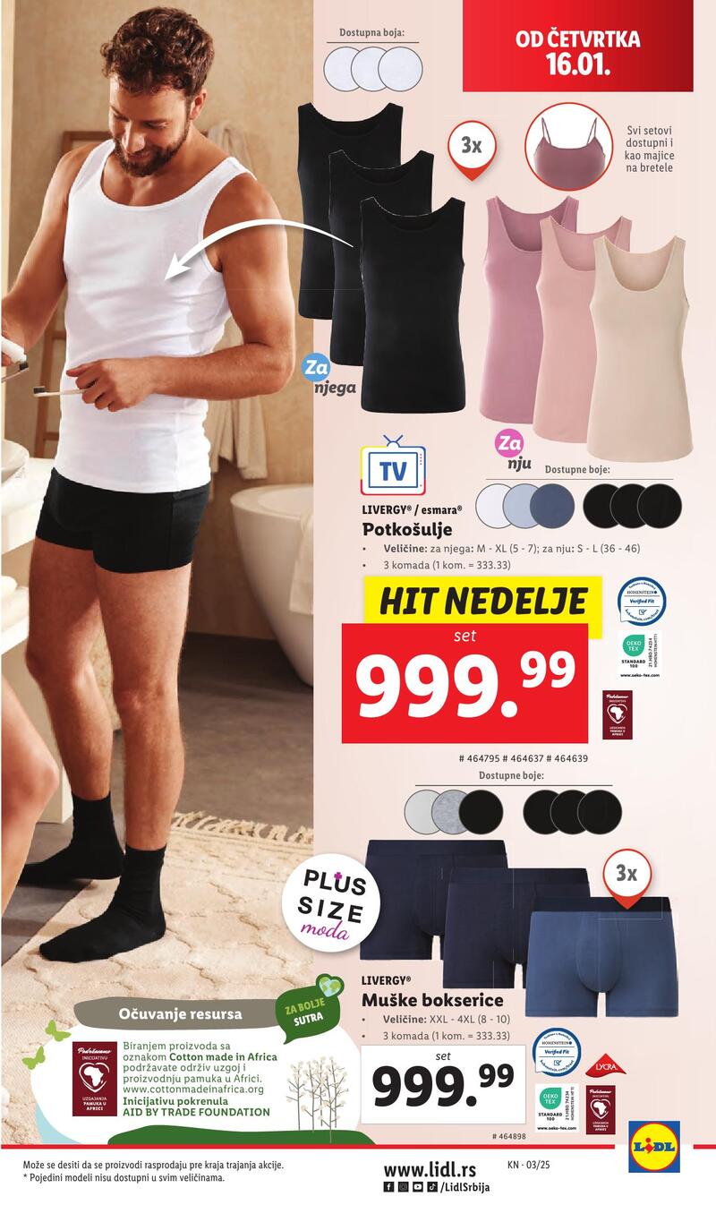 Lidl katalog akcija neprehrana