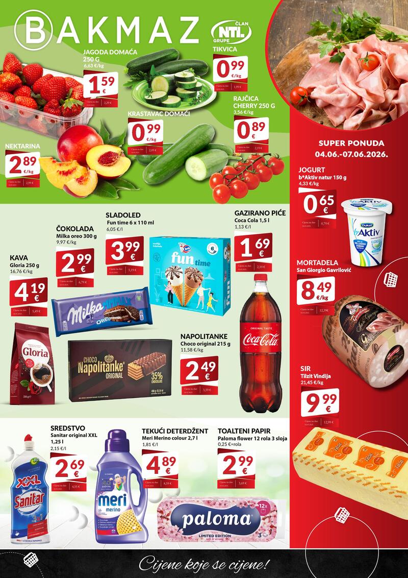 Bakmaz katalog akcija Super ponuda