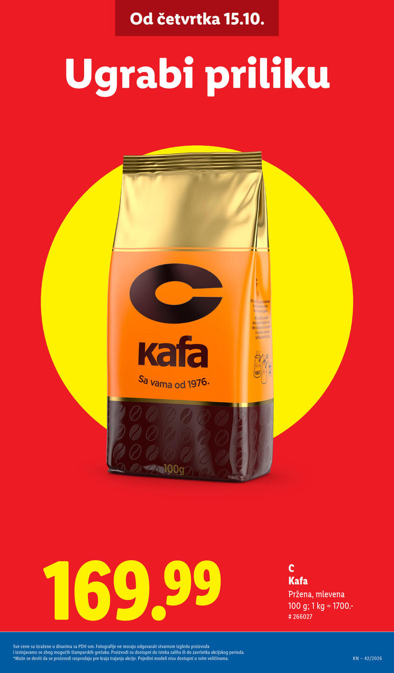 Lidl katalog - Nedeljna akcija