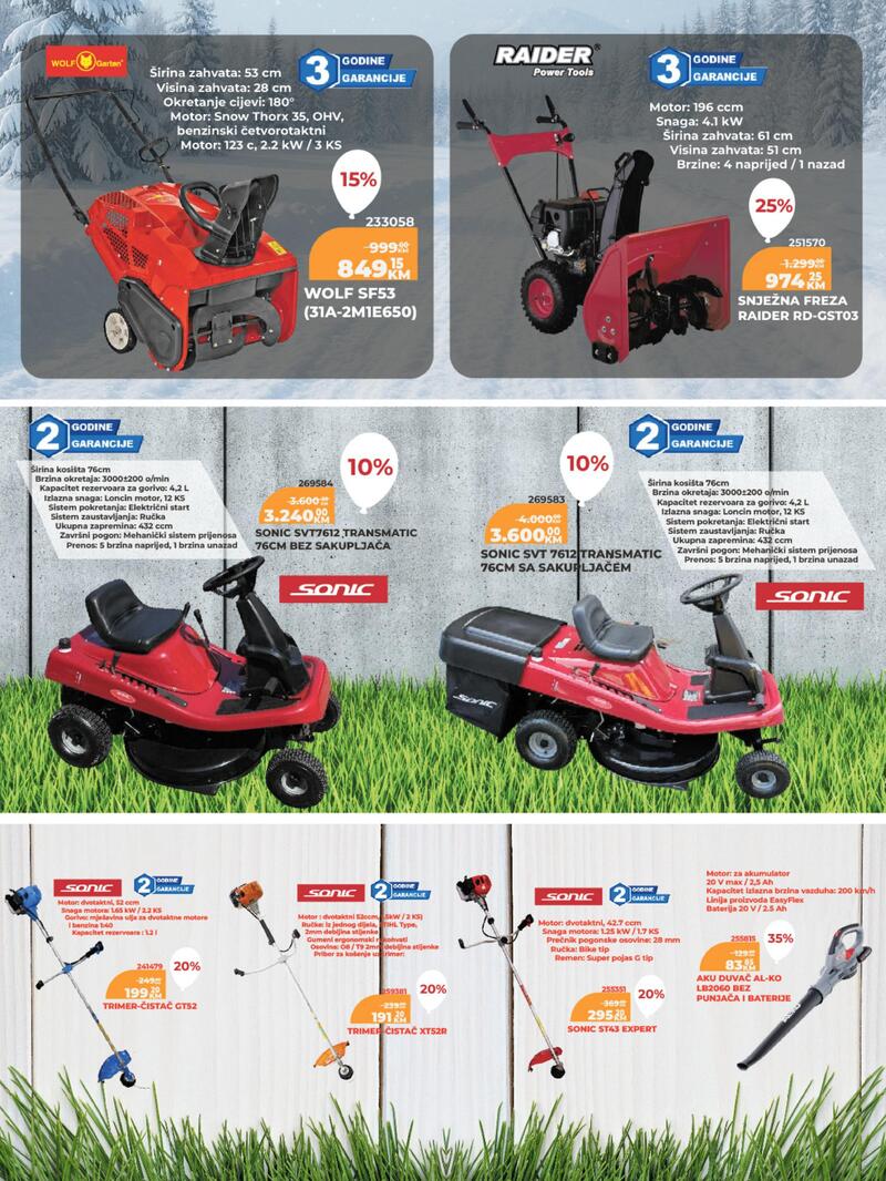 Agromehanika akcijski katalog