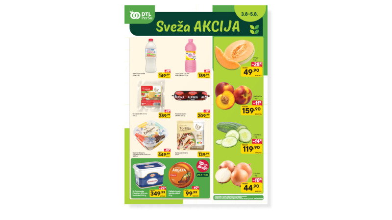 PerSu katalog akcija Sveža akcija