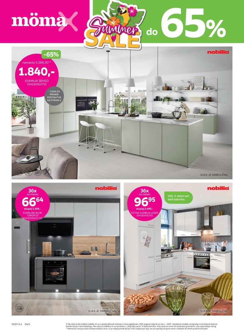 Mömax kuhinje katalog