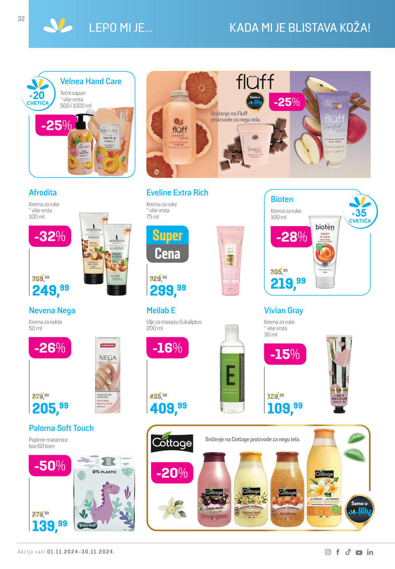 Lilly Drogerie katalog akcija