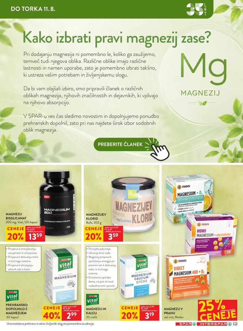 Spar redni katalog