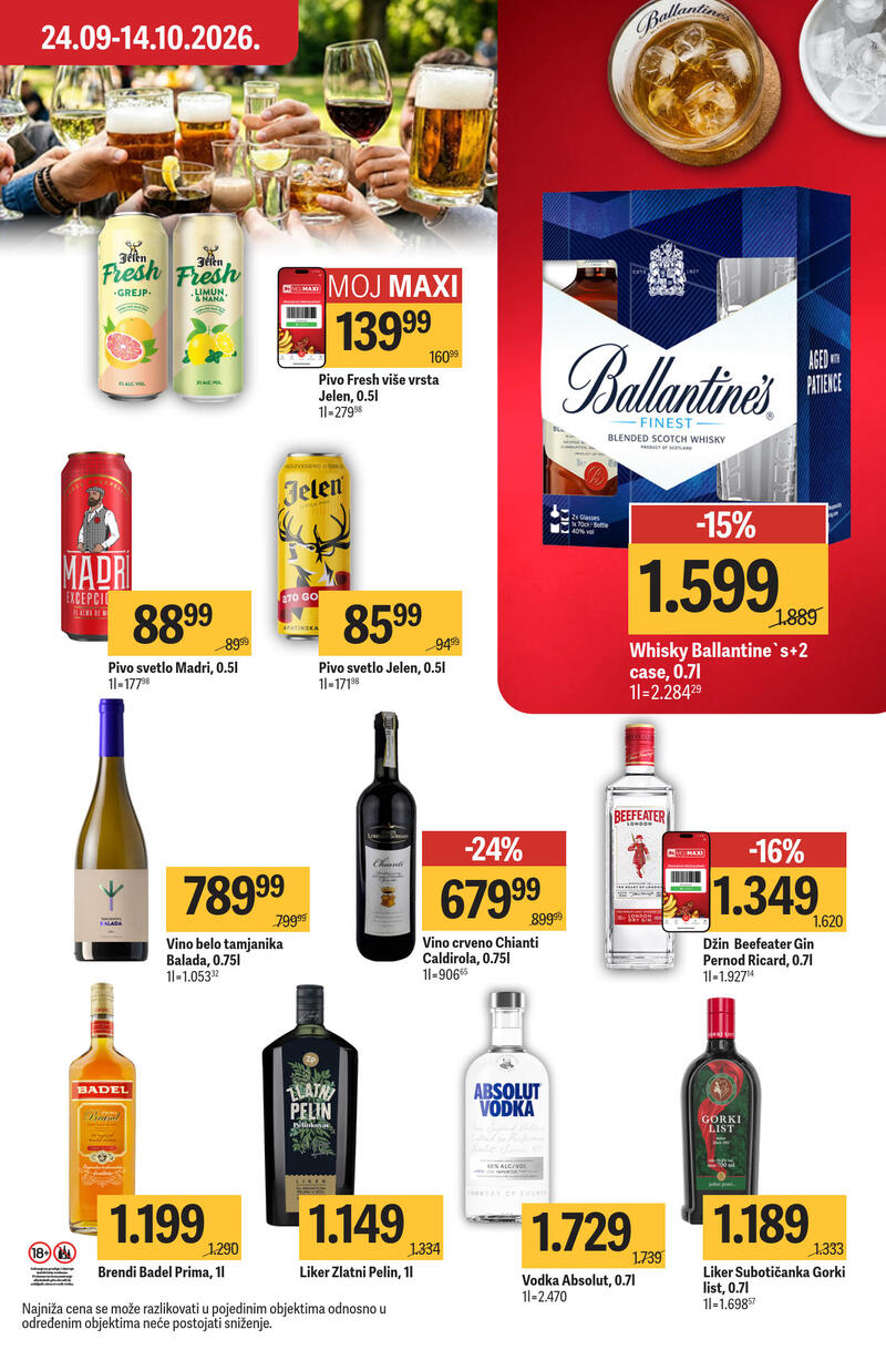 Maxi katalog – Nedeljna akcija
