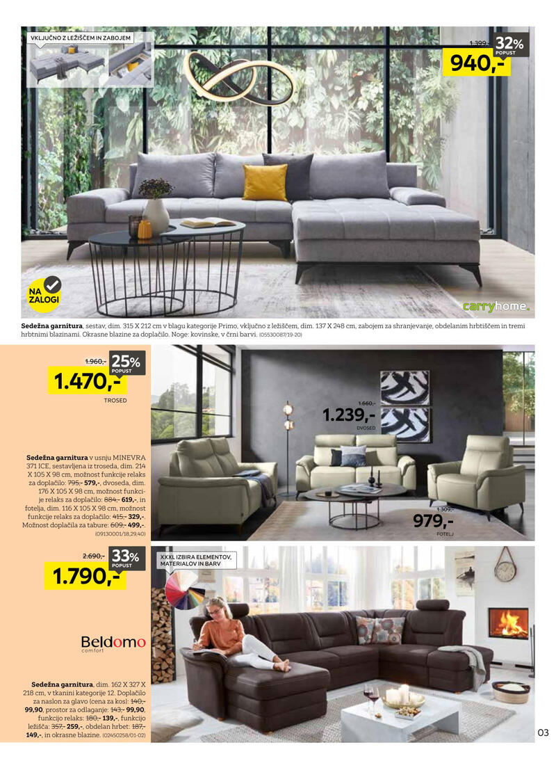Lesnina XXXL katalog - Jesen najboljših cen
