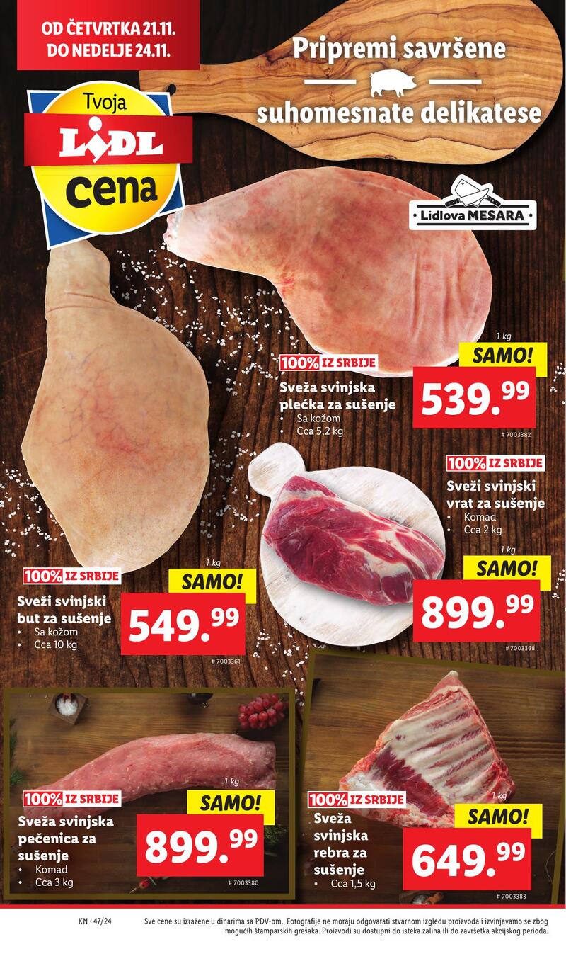 Lidl katalog akcija