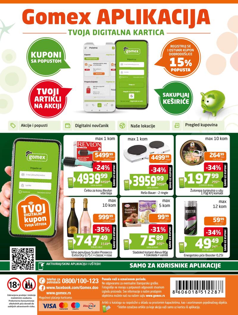 Gomex katalog hrana