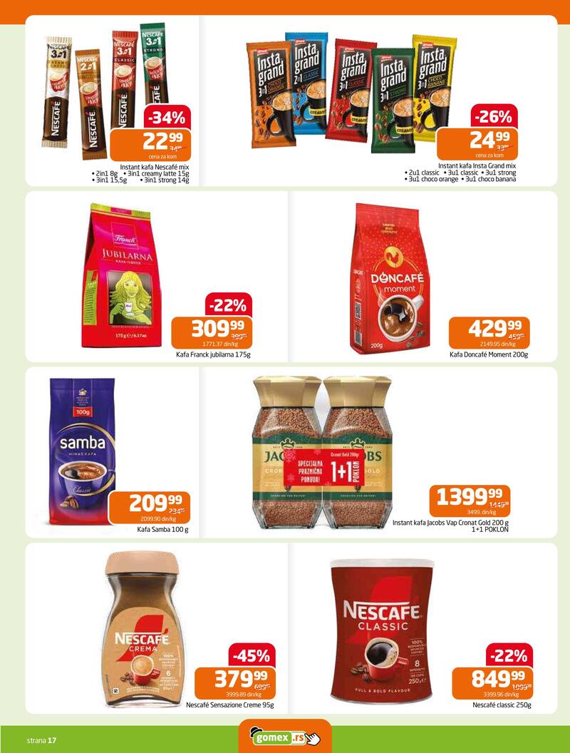 Gomex katalog nedeljna top ponuda