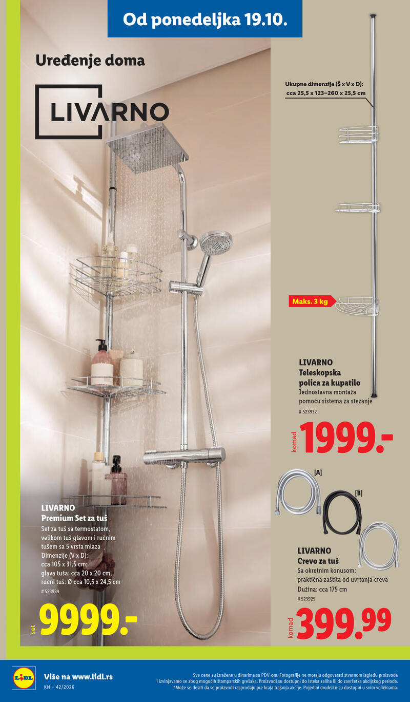 Lidl katalog - Nedeljna akcija