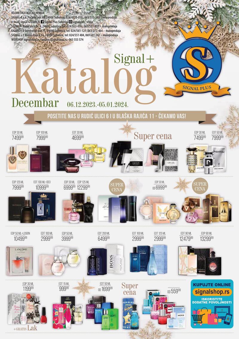 Signal Plus katalog Akcije i cene