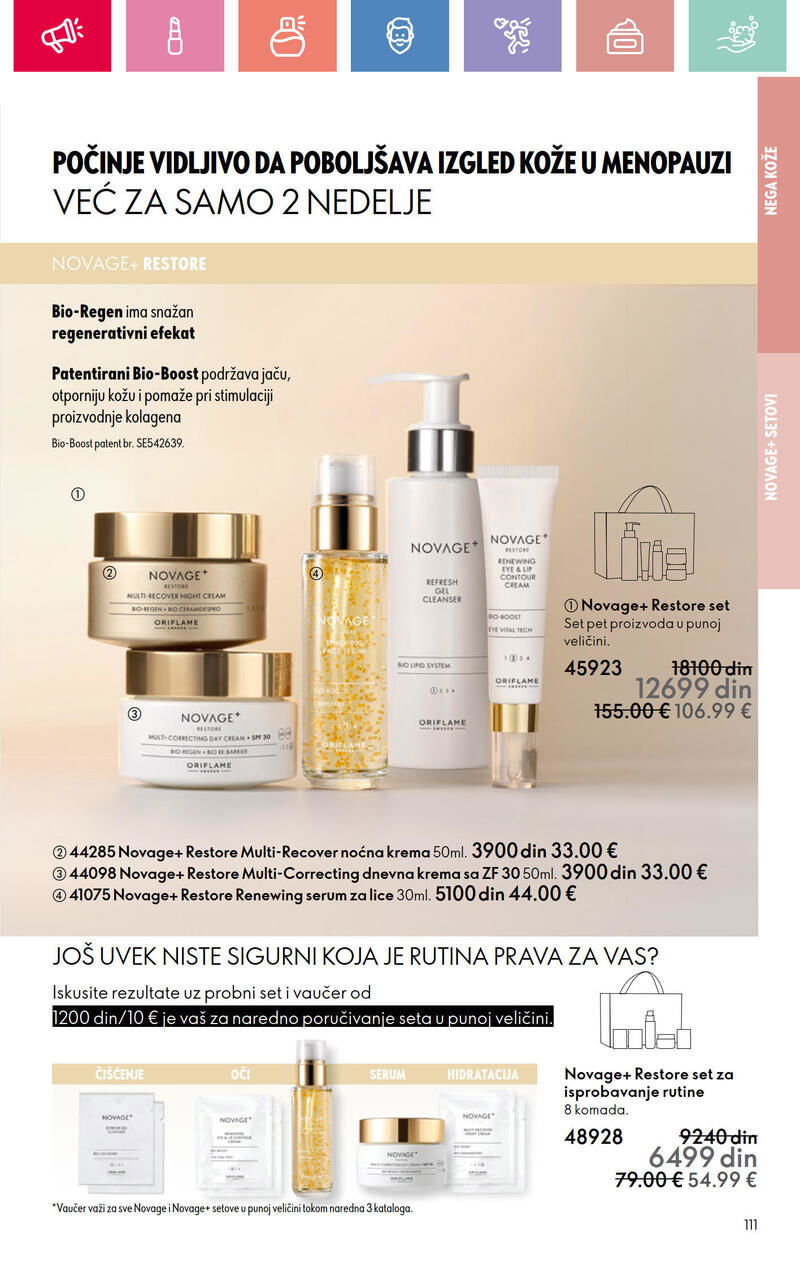 Oriflame katalog akcija