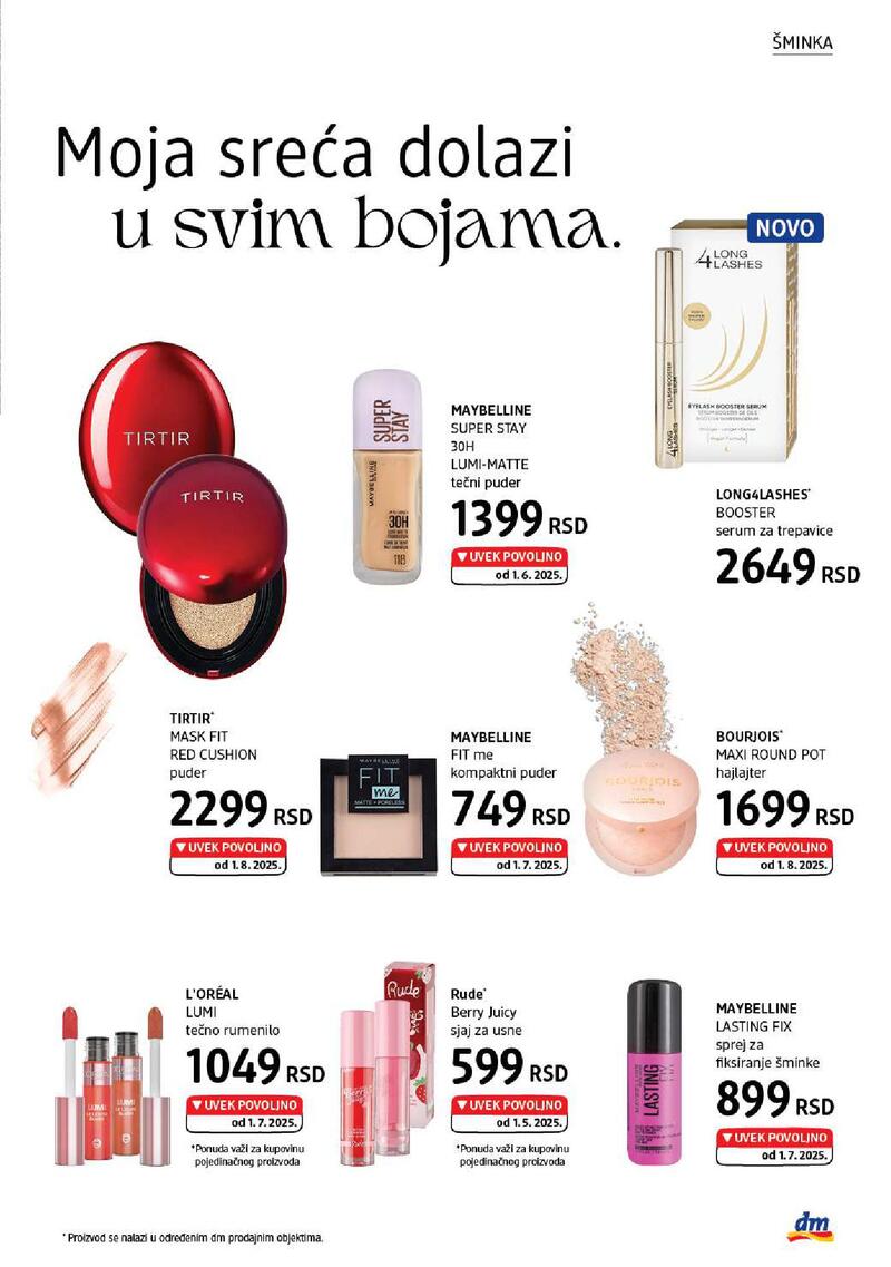 DM Drogerie katalog akcija