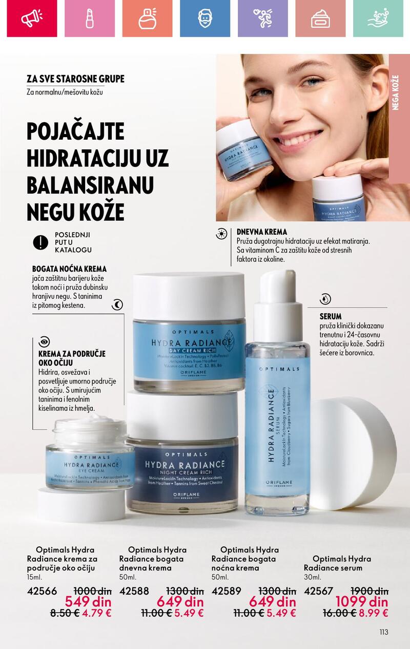 Oriflame katalog akcija