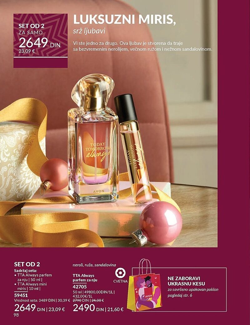 Avon katalog akcija