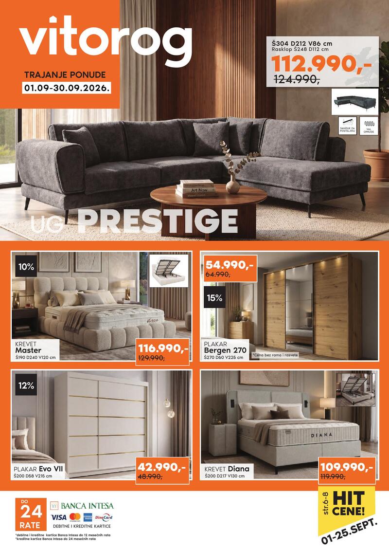 Vitorog katalog akcija Nameštaj